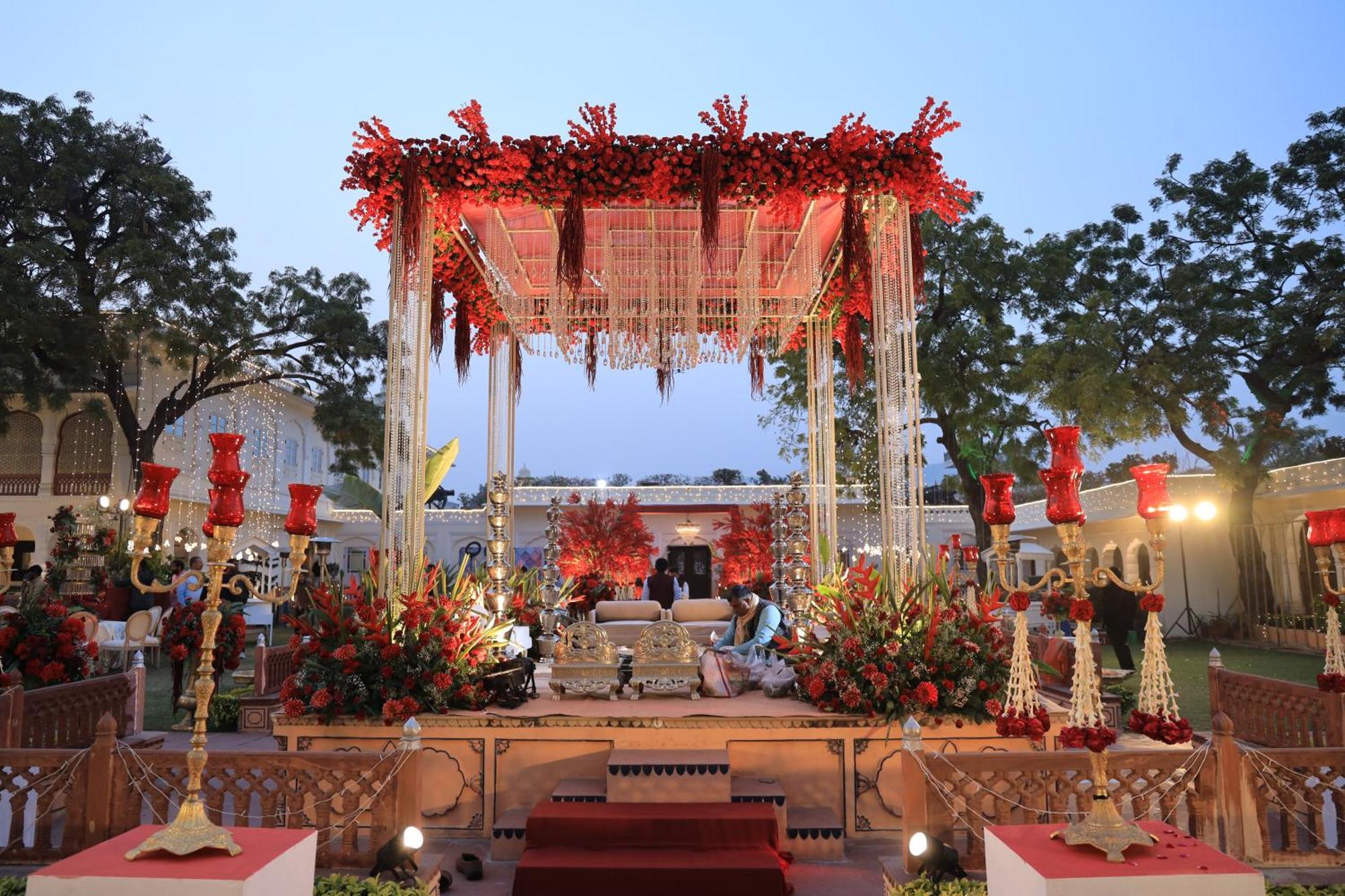 The Raj Palace Jaipur Bagian luar foto